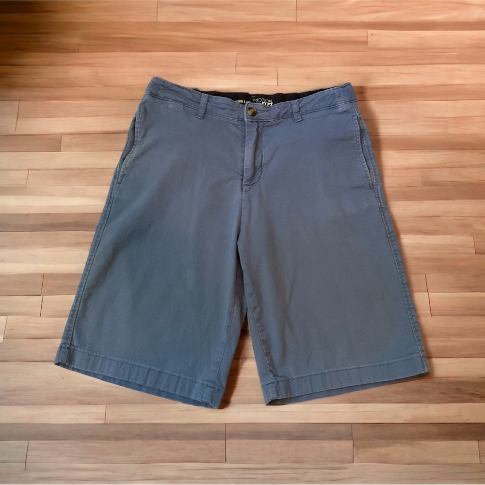 Crown & Ivy Motion Flex Blue Shorts